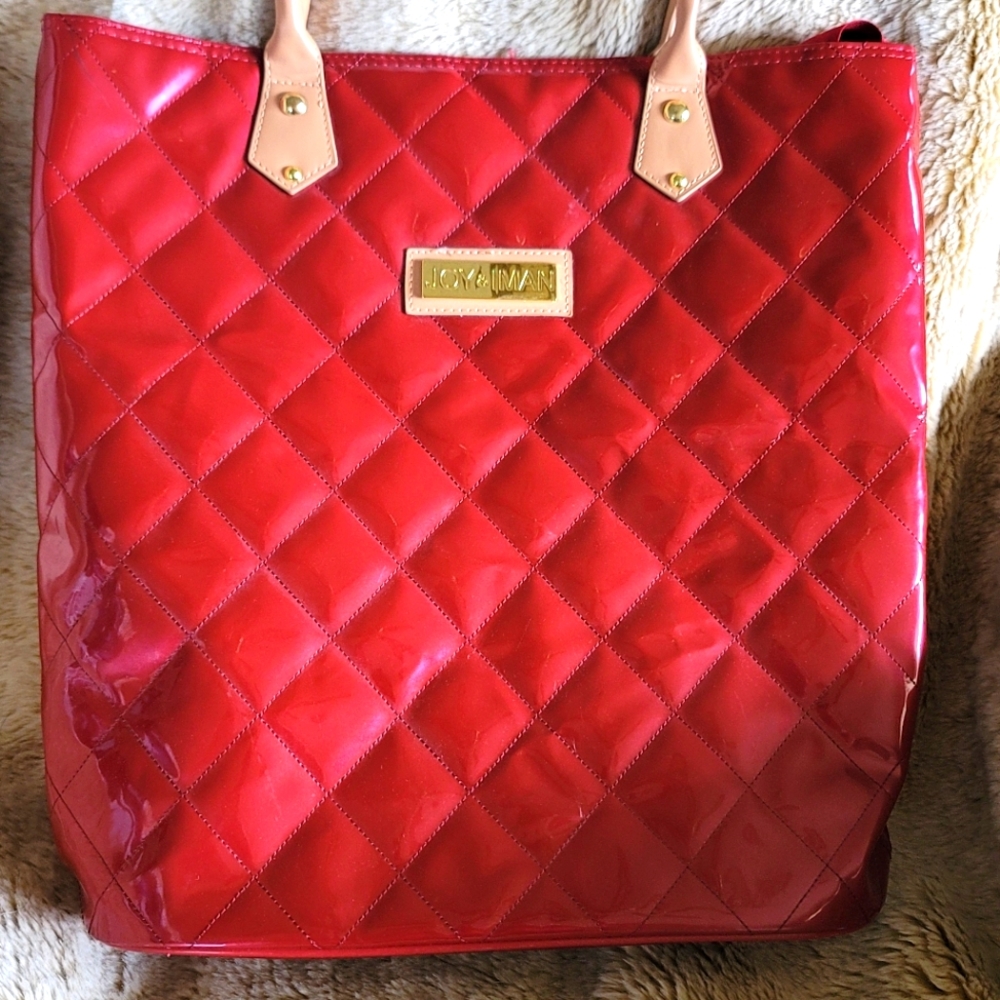 Joy& Iman tote